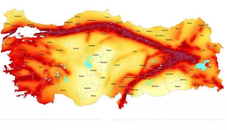 Türkiye'de Deprem Riski Olmayan İller!