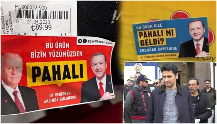 'Erdoğan' Stickerları Tasarlayan Kişi Serbest!