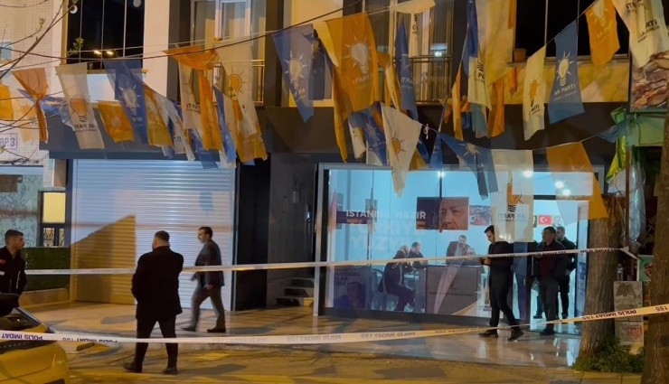 AK Parti Binasına Saldırı: 2 Gözaltı!
