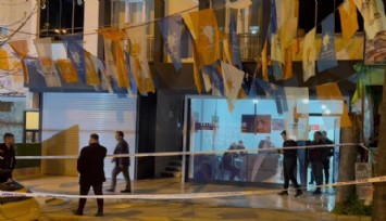 AK Parti Binasına Saldırı: 2 Gözaltı!