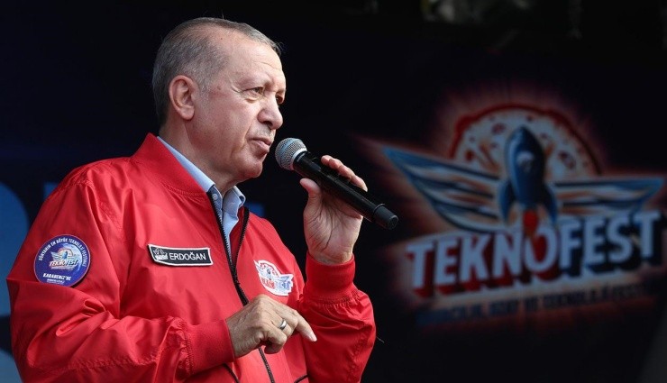 Cumhurbaşkanı Erdoğan TEKNOFEST'te!