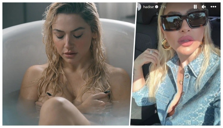 Hadise'nin Göğüs Dekoltesi Olay Oldu!