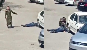 Kadın, Sokak Ortasında Kayınbiraderini Öldürdü!