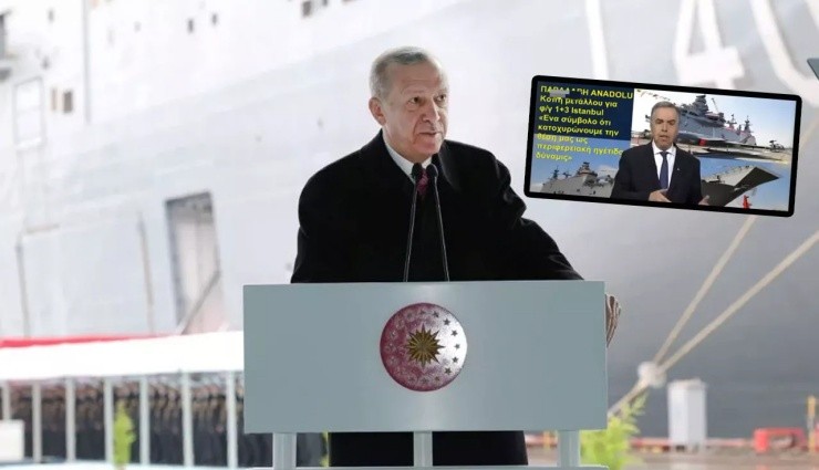 Yunan Sunucudan Skandal 'Erdoğan' Sözleri!
