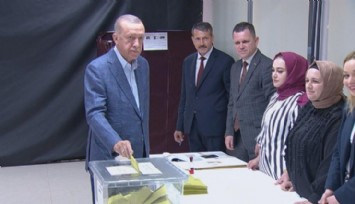 Erdoğan’ın Oy Kullandığı Sandığın Sonuçları!
