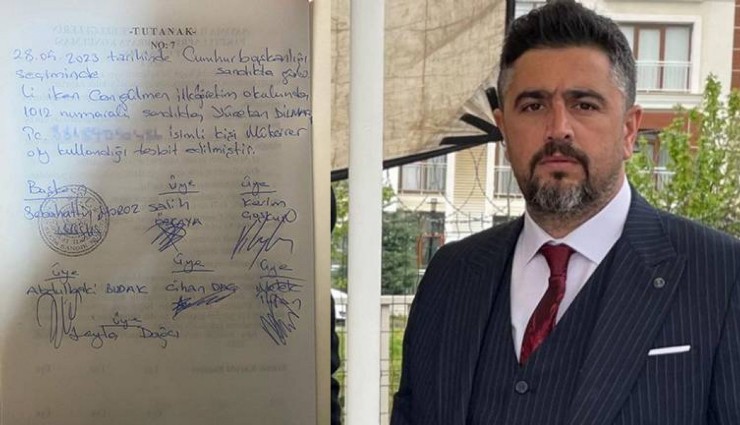 MHP'li Yönetici İki Defa Oy Kullanırken Yakalandı!