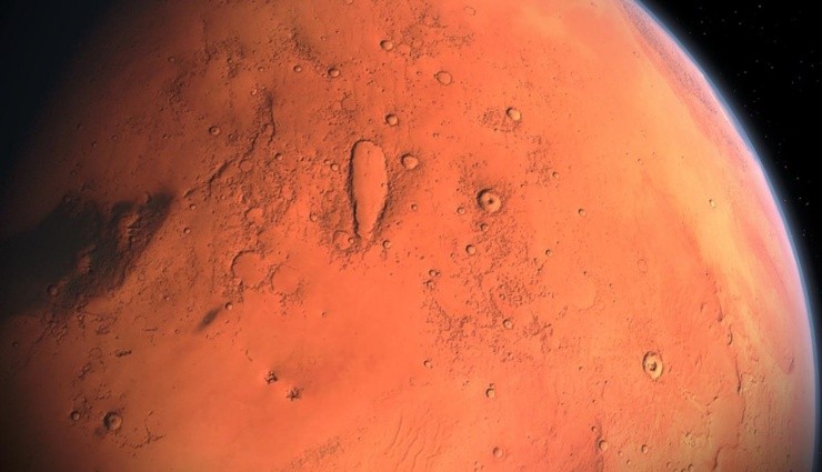 Mars'ın Kabuğu Dünya ve Ay'ınkinden Daha Kalın!
