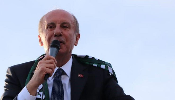 Muharrem İnce: ' Masa, Üçlü Olmalıydı!'