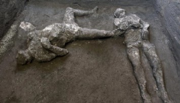 Pompei'de Yanardağ Patlamasında Ölen Kişilerin Kalıntıları!