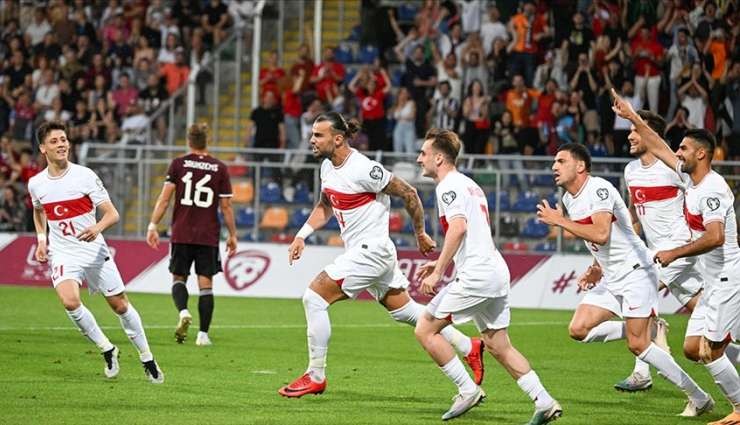 A Milli Futbol Takımı, Letonya'yı 3-2 Yendi!