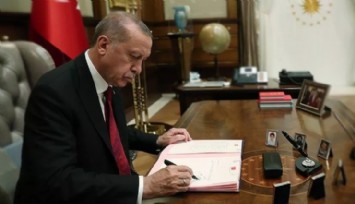 Cumhurbaşkanı Erdoğan'dan Atama Kararı!