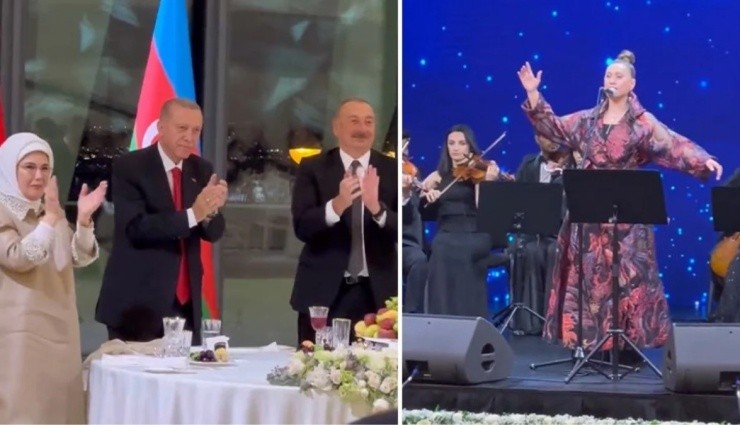 Erdoğan ve Aliyev Azerin'i Ayakta Alkışladı!