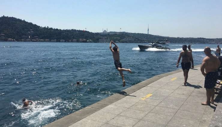 İstanbul'da Denize Girişlere Yasak Geldi!