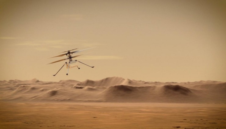 NASA'nın Mars Helikopteri Sessizliğe Gömüldü!