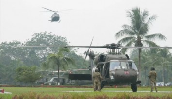 ABD-Avustralya Ortak Tatbikatında Helikopter Düştü!