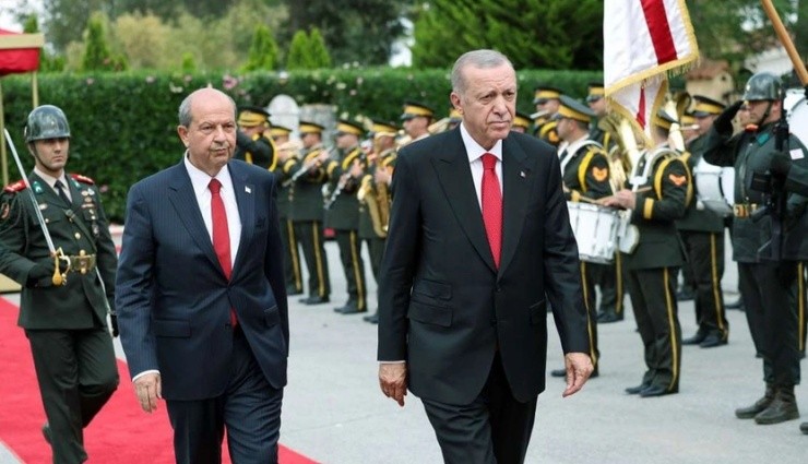 Cumhurbaşkanı Erdoğan KKTC'de!