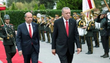 Cumhurbaşkanı Erdoğan KKTC'de!