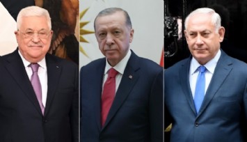 Erdoğan, Filistin ve İsrail Liderlerini Ağırlayacak!