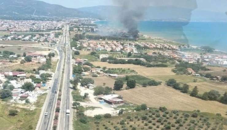 İzmir Seferihisar'da Yangın!