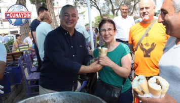 ÖZEL: Belediye Başkanı 200 Kilo Kavurma Dağıttı