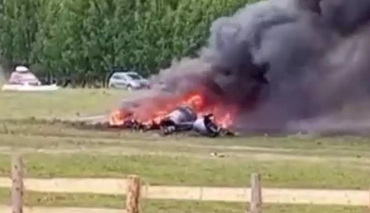 Rusya'da Helikopter Düştü! 6 Ölü!
