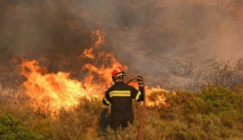 Yunanistan'da Orman Yangınları Devam Ediyor!