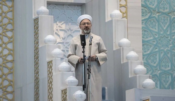 Diyanet'in Cuma Hutbesine Ali Erbaş Ayarı!