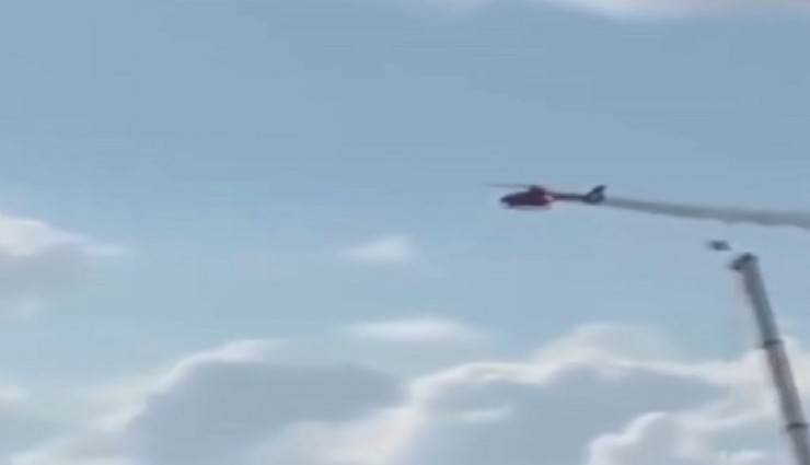 Helikopter Evin Üzerine Düştü: 2 Ölü!