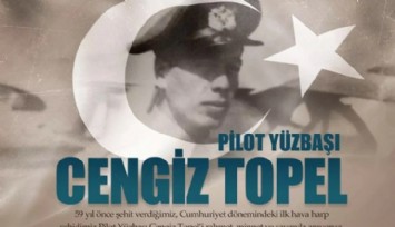 MSB'den 'Şehit Pilot Yüzbaşı Cengiz Topel' Paylaşımı!