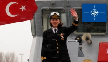 NATO’dan İlk Kadın Amirale Tebrik!