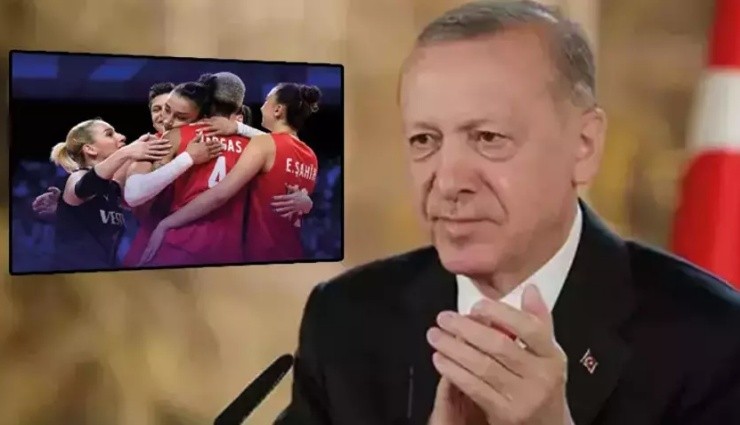 Erdoğan'dan Filenin Sultanlarına Tebrik!