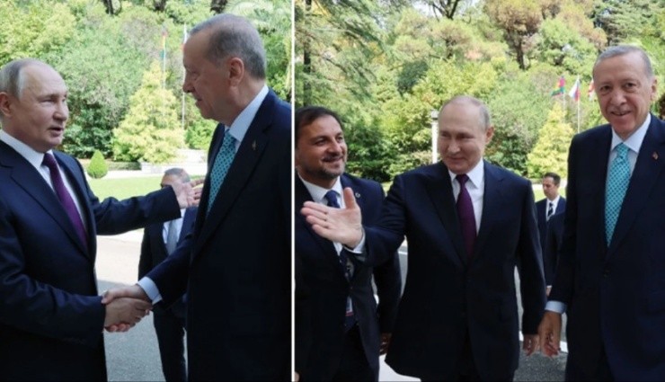 Erdoğan ve Putin'den Futbol Sohbeti!