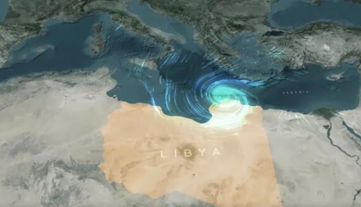 Fırtına Türkiye'yi Teğet Geçti, Libya'yı Vurdu!