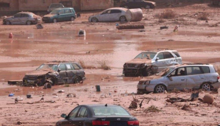 Libya'da Sel Felaketinde Can Kaybı 3 Bini Buldu!