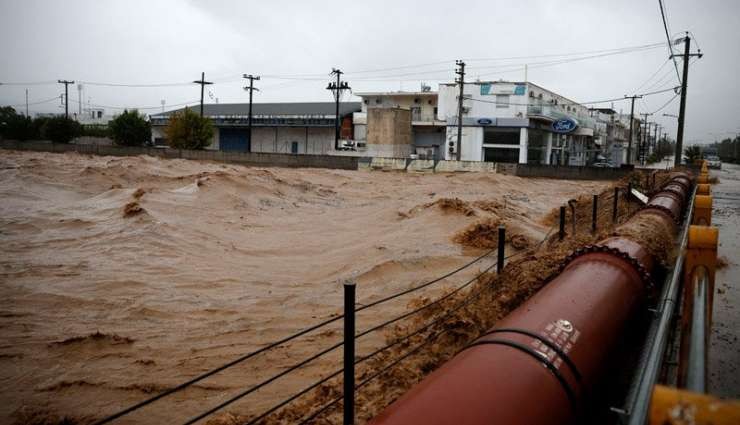 Yunanistan’da Sel Felaketi!