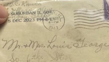 80 Yıl Önce Gönderilen Mektup Nihayet Adrese Ulaştı!