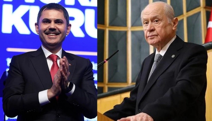 Bahçeli'den Murat Kurum'a Tebrik Telefonu!