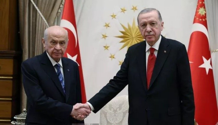 Erdoğan-Bahçeli Görüşmesi Başladı!