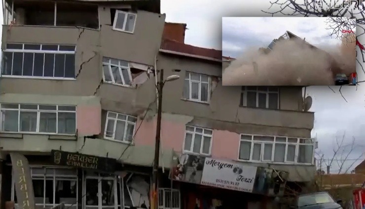 İstanbul Ümraniye'de Bina Çöktü!