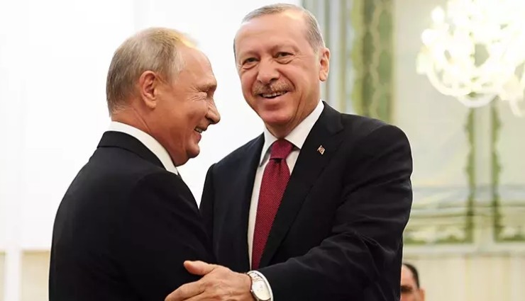 Erdoğan, Putin'in Doğum Gününü Kutladı!