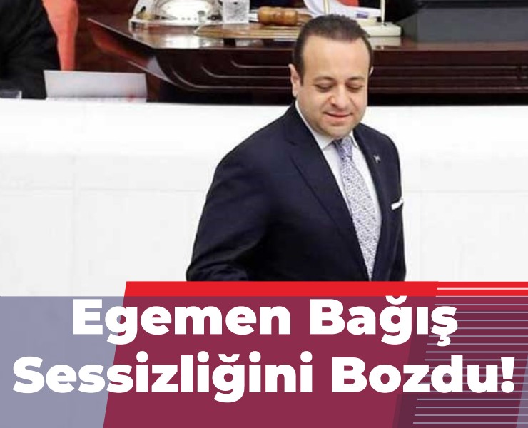 Görevden Alınan Egemen Bağış Sessizliğini Bozdu!