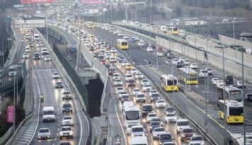 İstanbul'da Trafik Yüzde 60’ı Aştı!