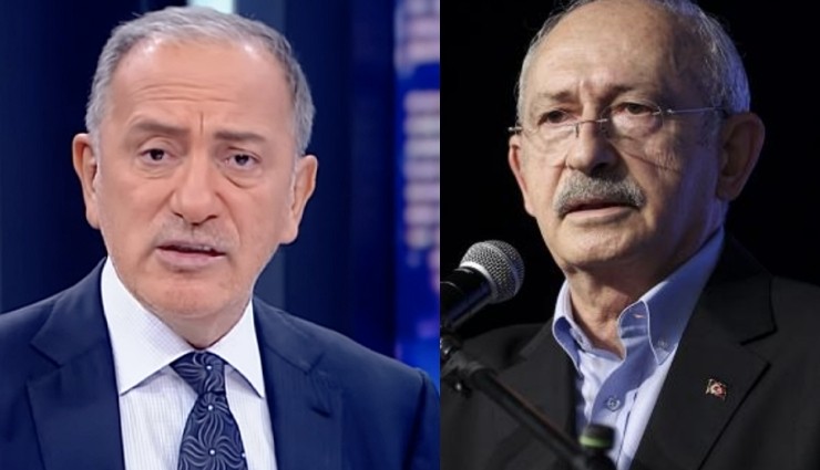 Kemal Kılıçdaroğlu’ndan Fatih Altaylı’ya Yanıt!