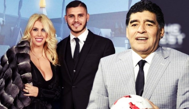 Wanda Nara ve Maradona Tek Gecelik Birlikte mi Oldu?