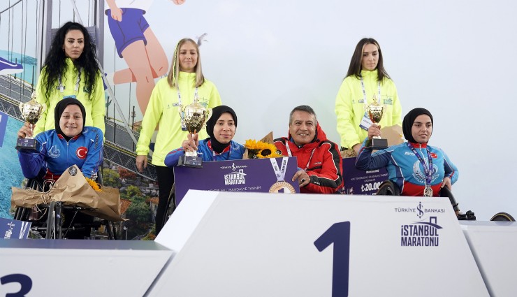 46. İstanbul Maratonu'nda Kazananlar Ödüllerini Aldı!