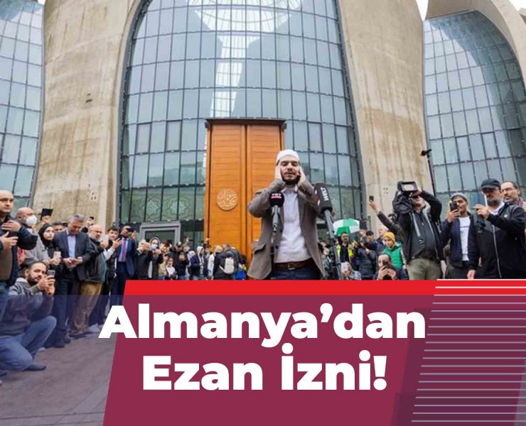 Almanya'da Ezan İzni!