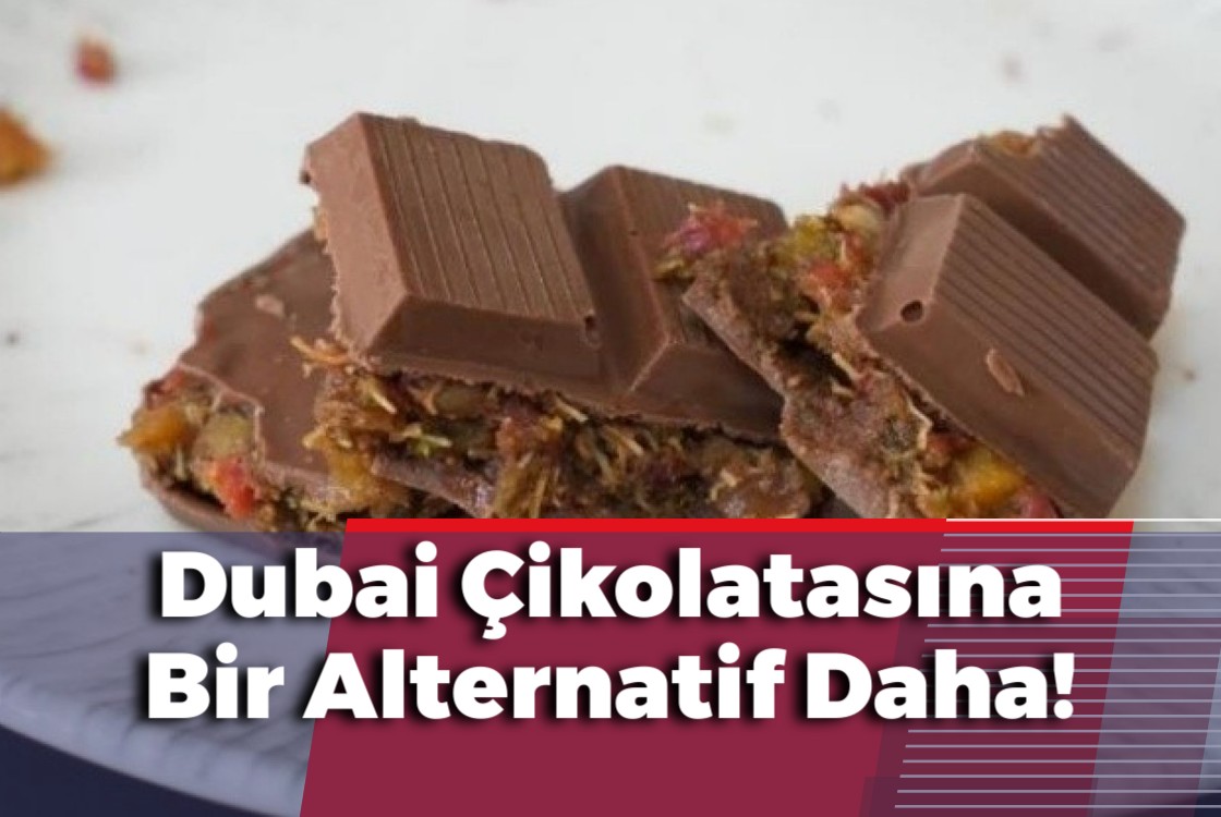 Dubai Çikolatasına Bir Alternatif Daha!