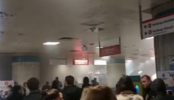 İstanbul'da Metro Yangını! Seferler İptal!