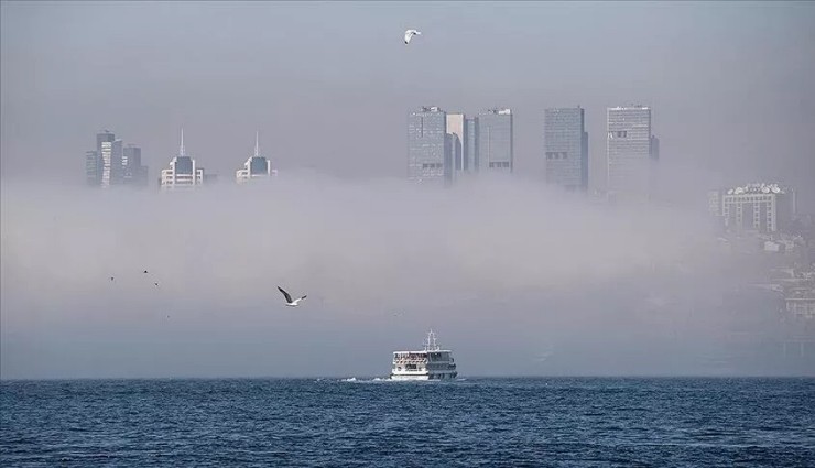 İstanbul'un Bazı İlçelerinde Yoğun Sis!