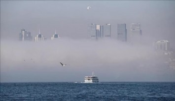 İstanbul'un Bazı İlçelerinde Yoğun Sis!